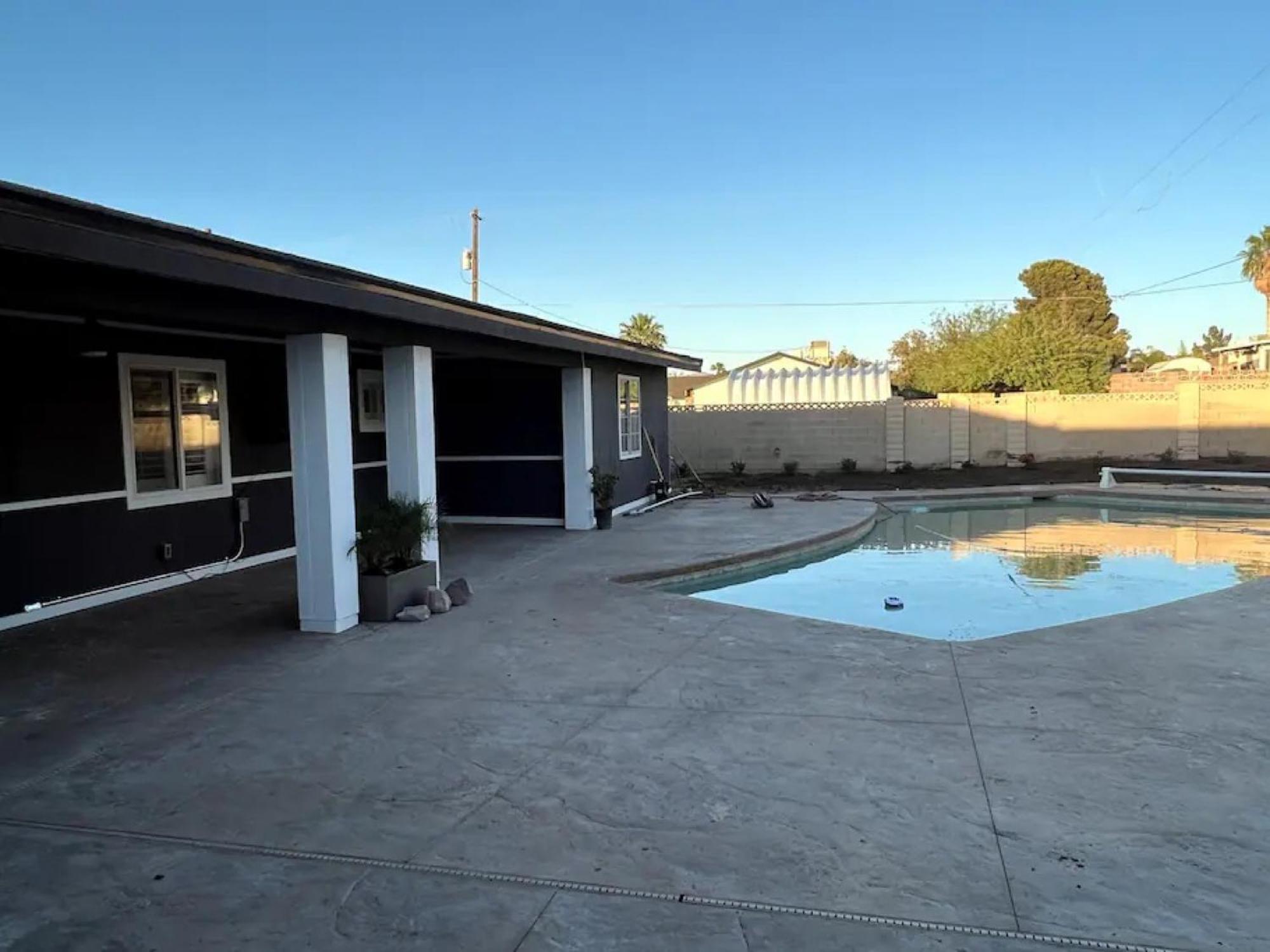 Lux Private Home - Pool, Billiards, 8 Smart Tvs, Board Games, Cotton Bedding - The Stone Sanctuary At Mccullough Hills Trailhead Las Vegas Kültér fotó